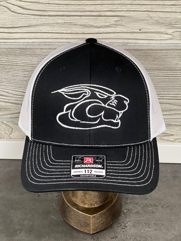 Richardson 112 Hat - Adult (Black/White)