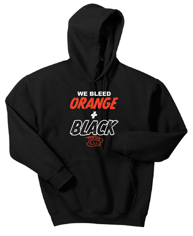 Gildan Youth & Adult Hoodie - Black